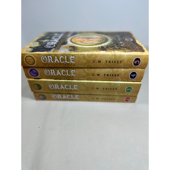CW Trisef Lot ORACLE Books 2-5 Signed Fire Island River of Ore Solar Win… - Picture 6 of 7